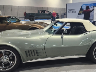 Roberta Degener’s Steel Cities Grey ’71 convertible