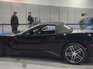 Vic and Pamela Tortorici’s black ’01 convertible