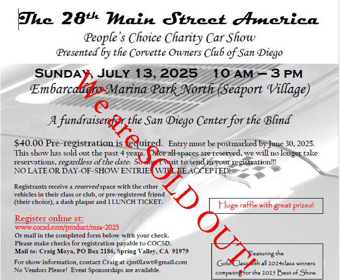 Main Street America Car Show 2025