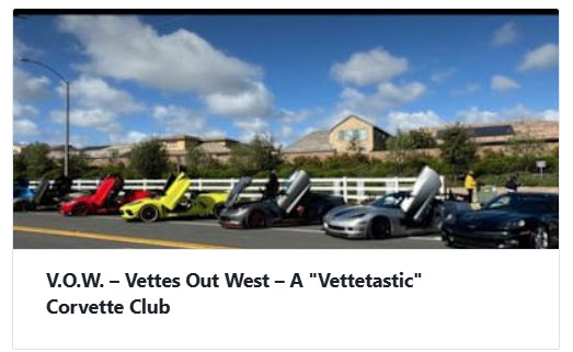 Vettes Out West 2025 New Years Party